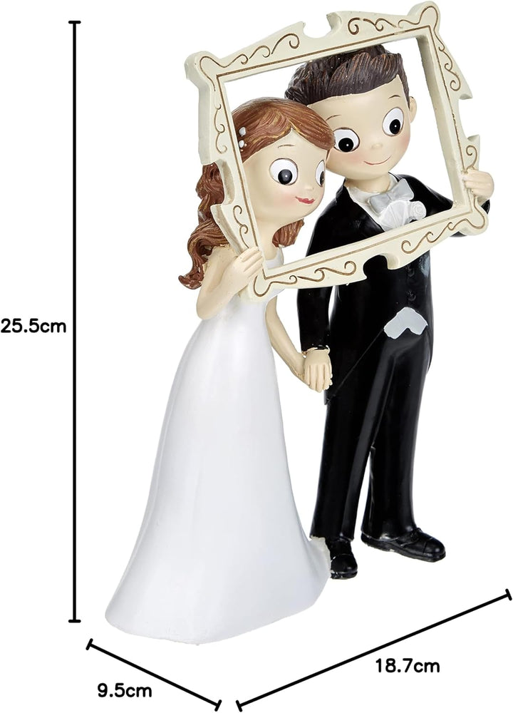 Mopec Pop & Fun Figur für Kuchen, Kunstharz, Weiss, 9.5 x 18.7 x 25.5 cm 9.5 x 18.7 x 25.5 cm Weiss,