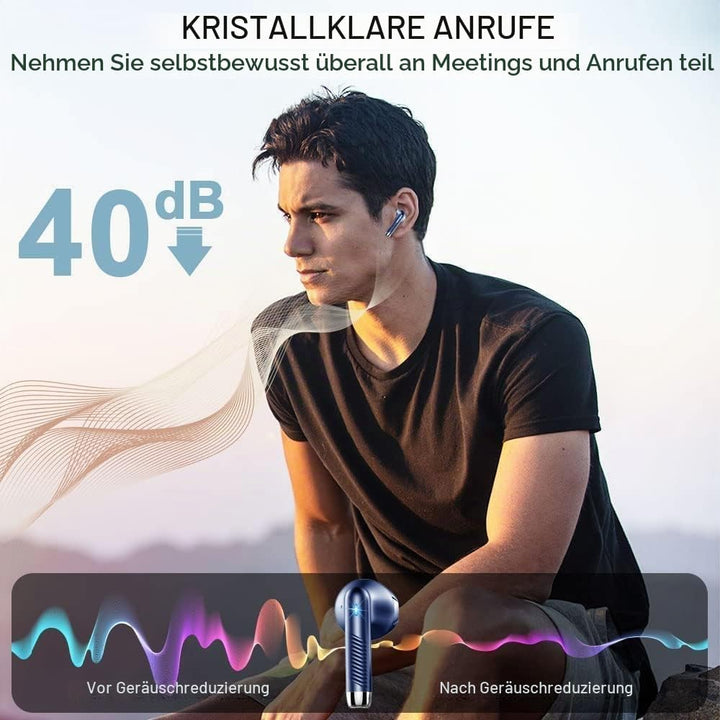 Drsaec Bluetooth 5.4 Kopfhörer, 6D Tiefer Bass In Ear Kopfhörer Kabellos Bluetooth, 2026 Neu Kabello