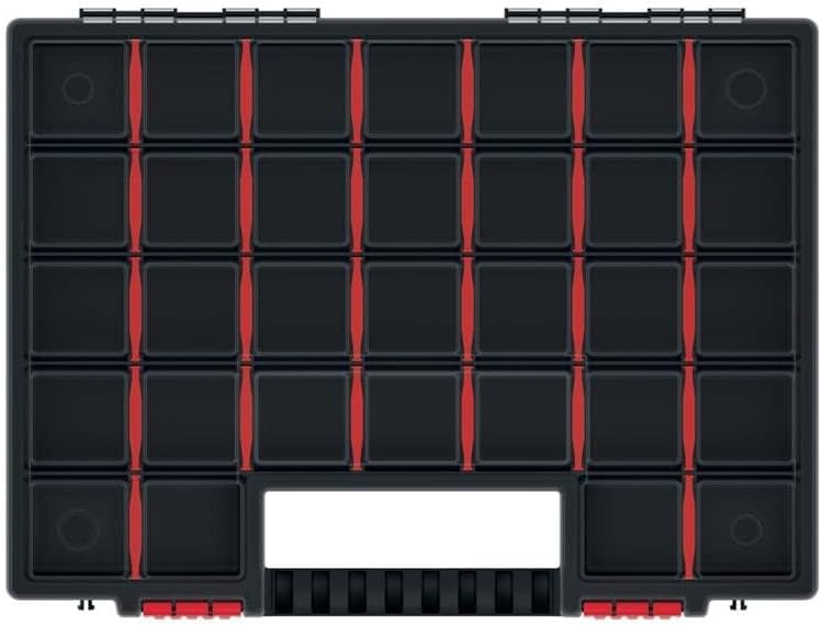 rg-vertrieb 5X Sortimentskasten Werkzeugkiste Organizer Set 5 Stück Sortierbox NORS Kleinteilemagazi