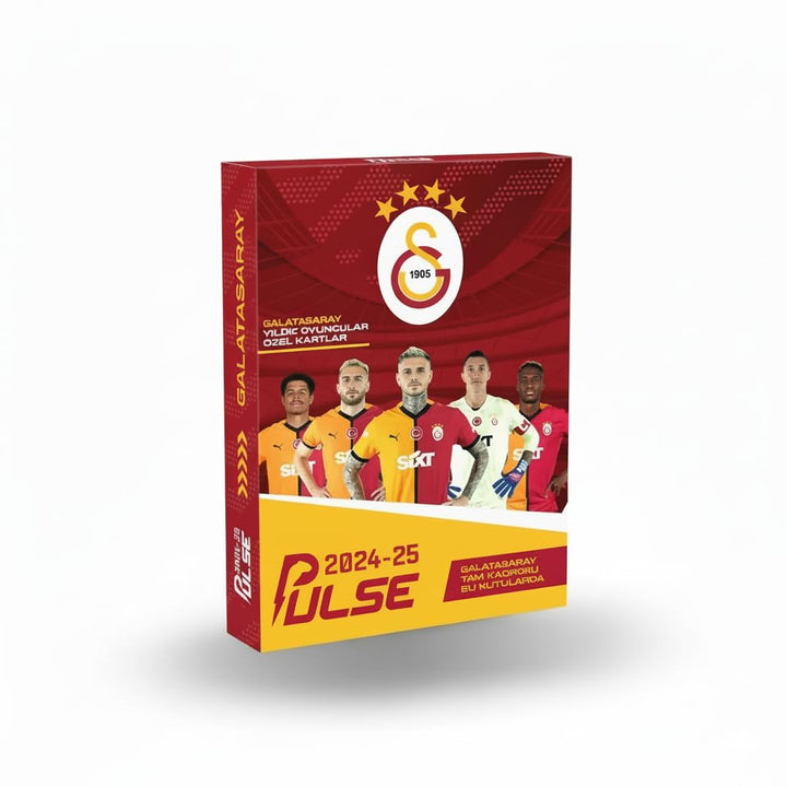 Galatasaray Pulse Sammelkarten 2024/25-12 Fussballkarten Box Limitiert GS Cimbom, Digitale Unterschr