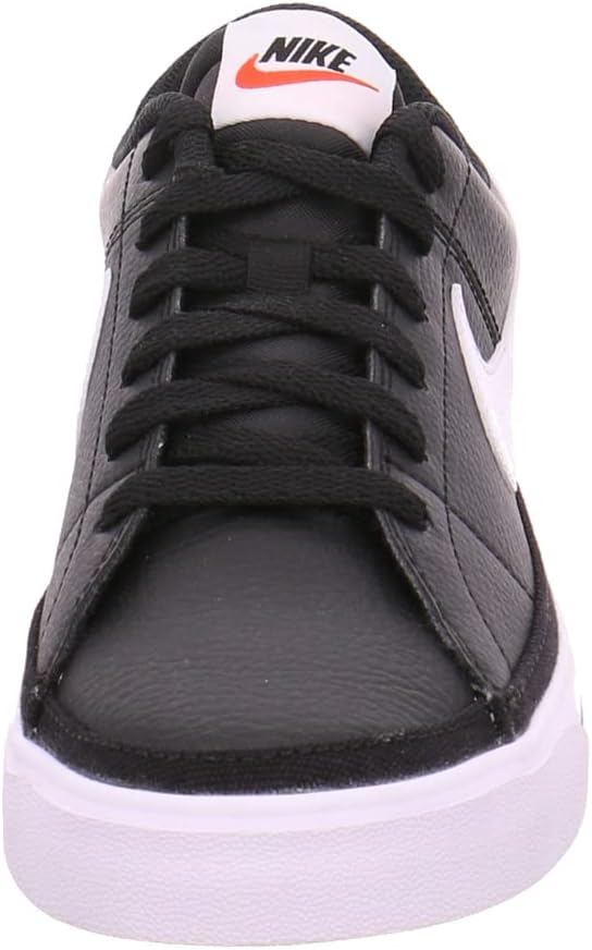 Nike Herren Court LegacySneaker 42.5 EU Black White Gum Light Brown, 42.5 EU Black White Gum Light B