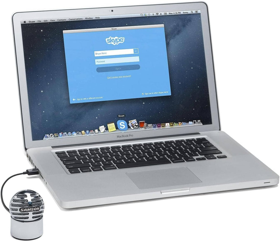 Samson Meteorite USB Mikrofon silber, silber