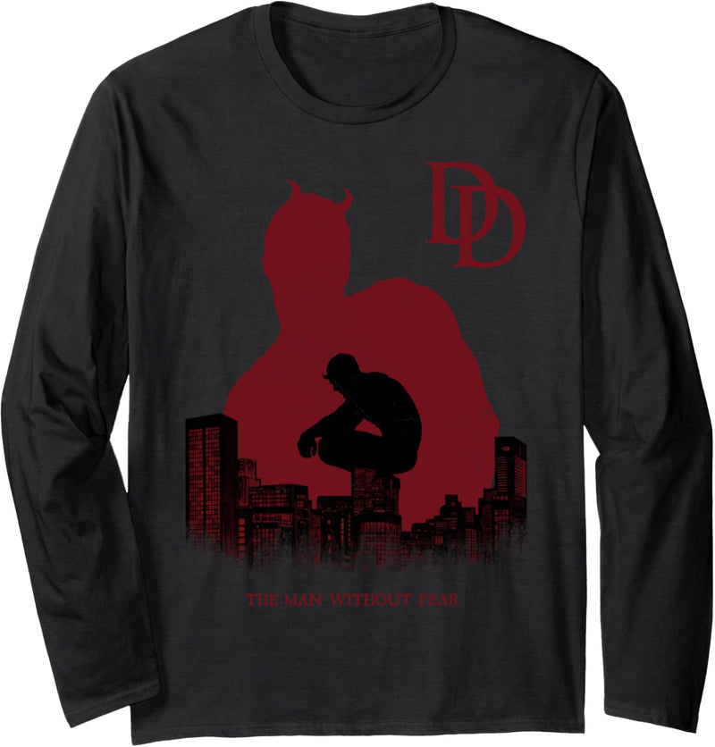 Marvel Daredevil A Man Without Fear Is Broken Within Langarmshirt
