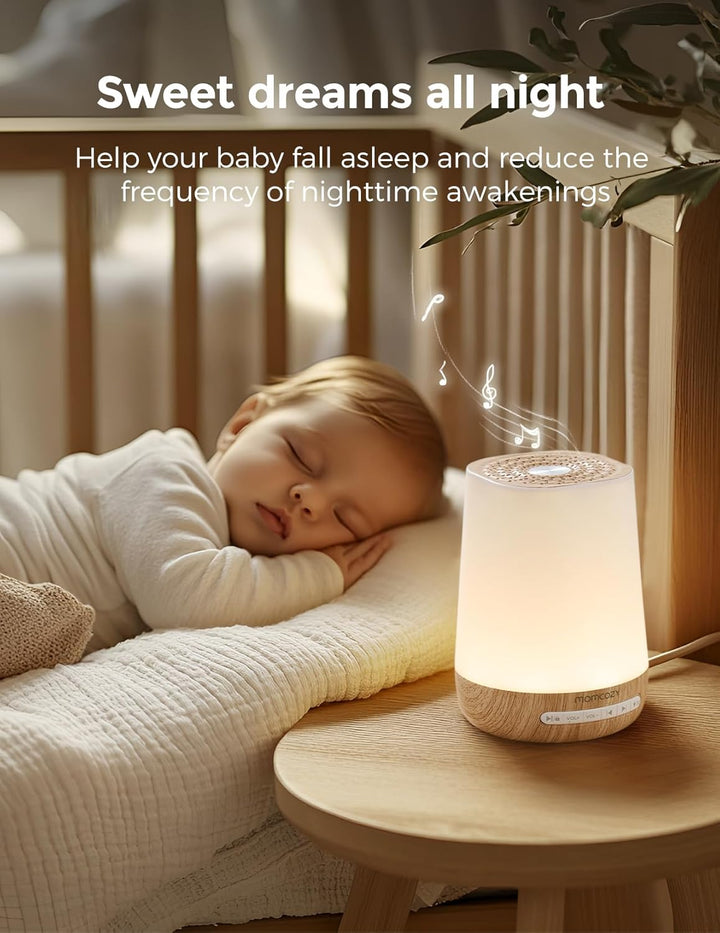 Momcozy White Noise Machine, tragbares White Noise für Babys und Erwachsene, White Noise Machine mit