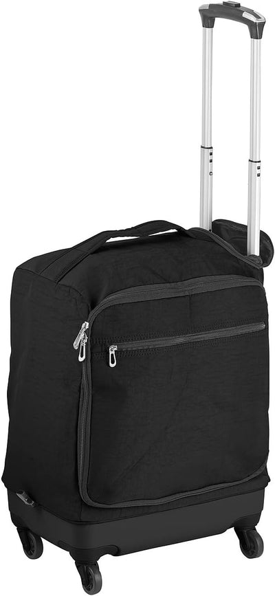 Xcase Falt-Reisetaschen: 3 ultraleichte 4 Rollen Reise-Trolleys, 46, 57 und 78 Liter (Rollenreisetas