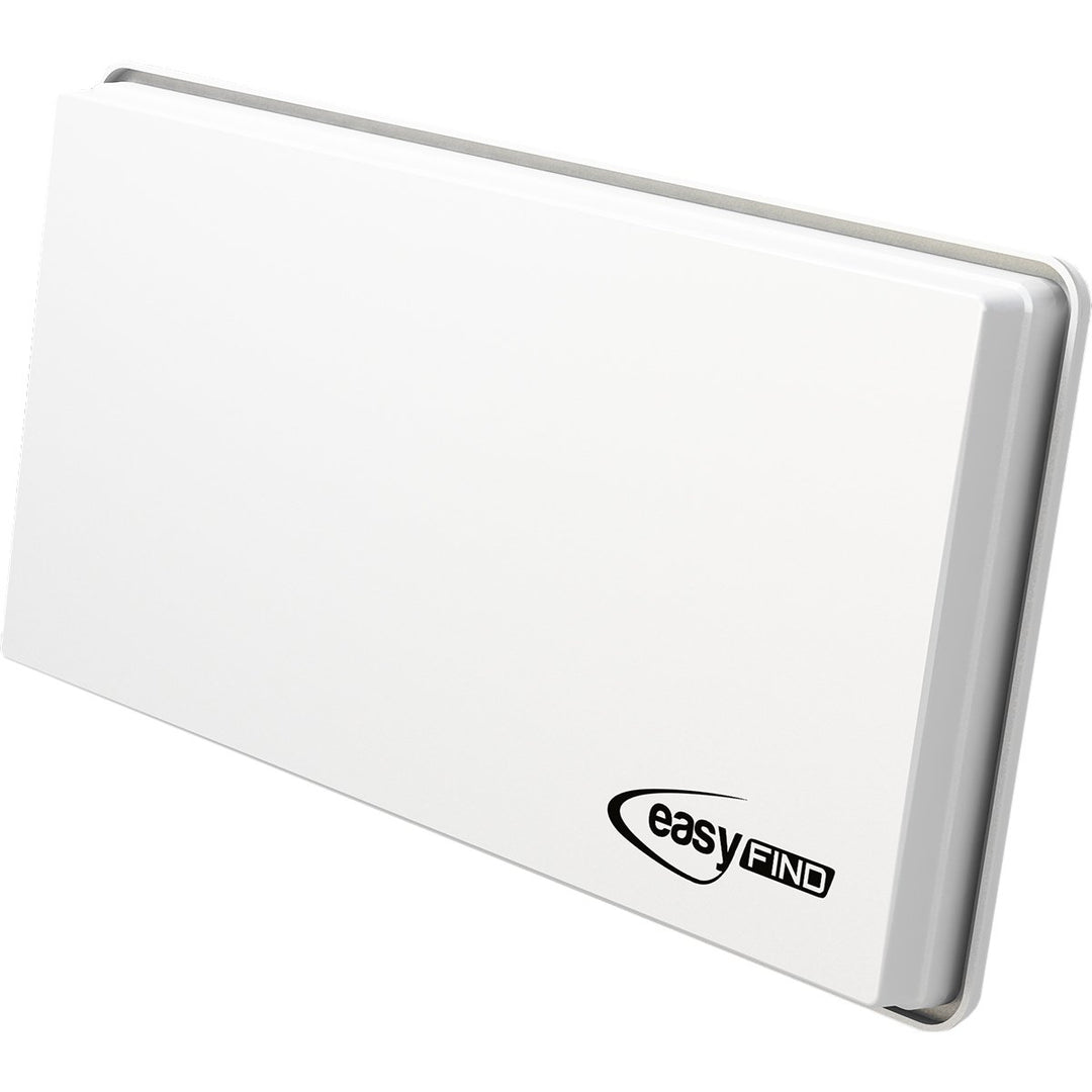EasyFind H30 D2+ SAT Flachantenne für zwei Teilnehmer (inkl. Fensterhalterung, Wandhalterung, Mastha