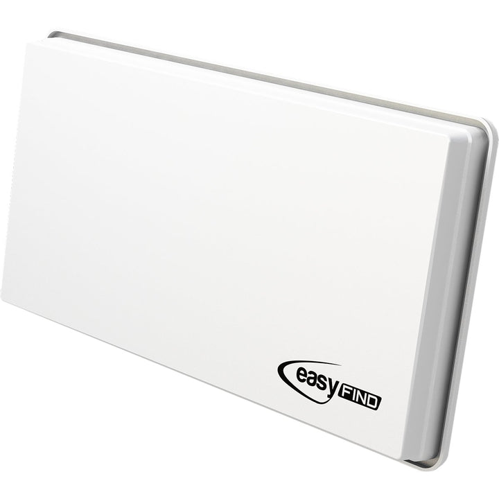 EasyFind H30 D2+ SAT Flachantenne für zwei Teilnehmer (inkl. Fensterhalterung, Wandhalterung, Mastha