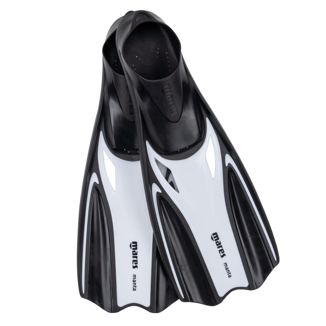 Flosse Mares Aquazone Manta, Schnorchelflosse Erwachsene – Unisex 42/43 Weiss, 42/43 Weiss