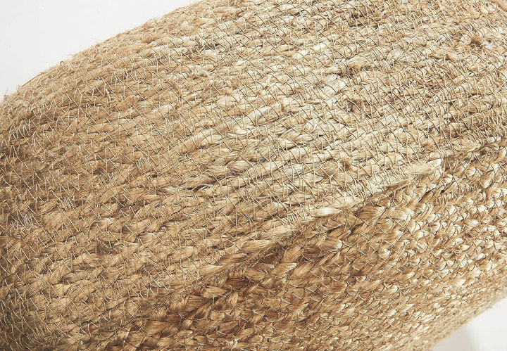 Kobolo Sitzpouf Pouf Bodenhocker - Soul - aus Jute mit Baumwollfüllung