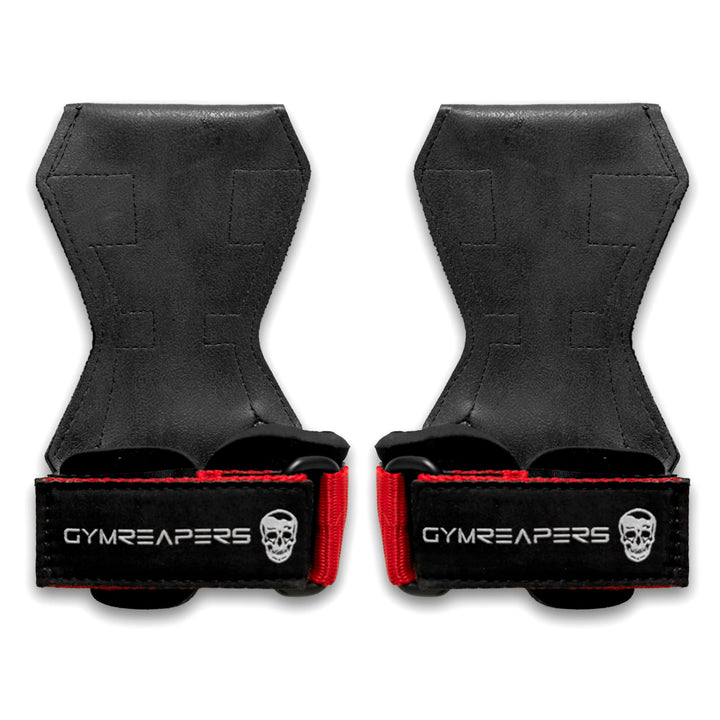 Gewichthebergriffe (Paar) für schweres Powerlifting, Kreuzheben, Rudern, Klimmzüge, mit Neopren-gepo