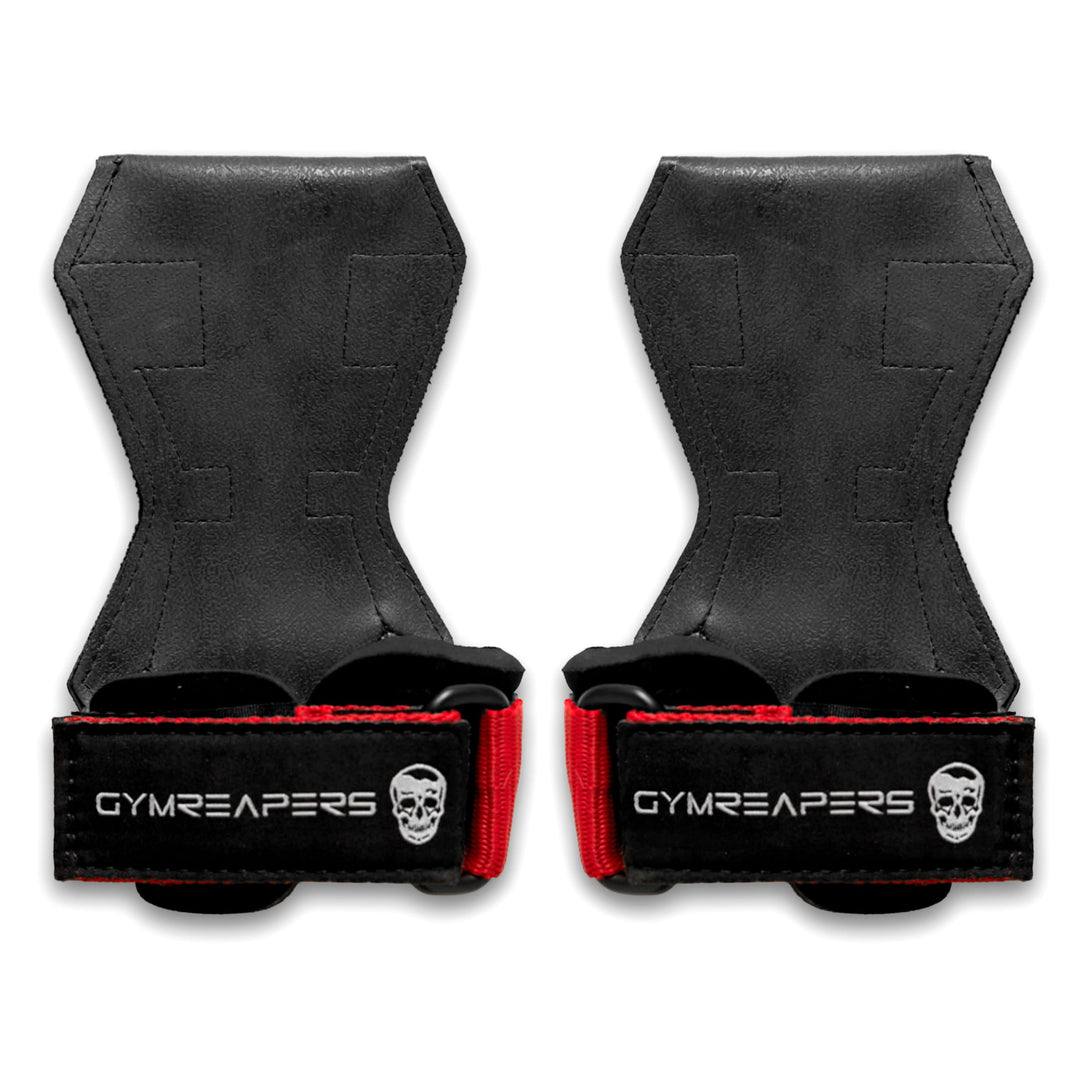 Gewichthebergriffe (Paar) für schweres Powerlifting, Kreuzheben, Rudern, Klimmzüge, mit Neopren-gepo