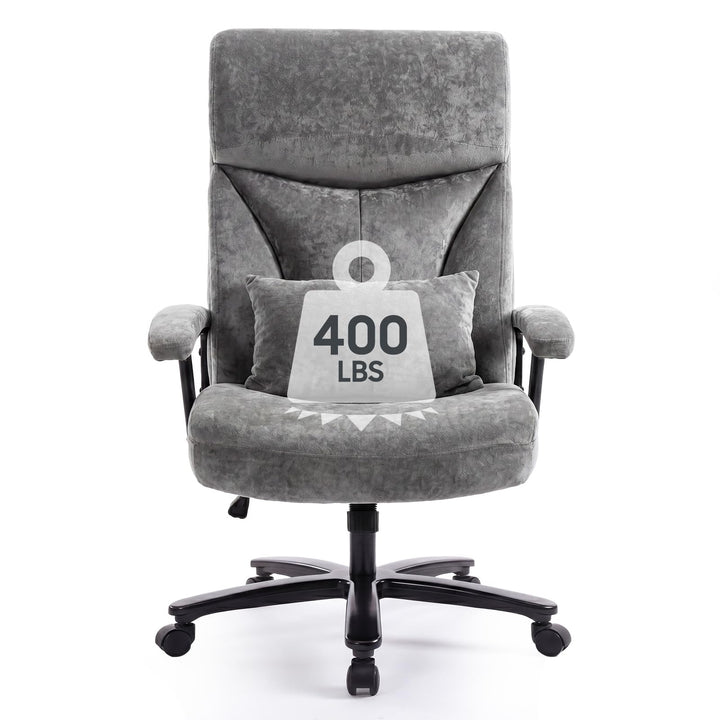 Asukale Bürostuhl Ergonomisch 200KG, Schreibtischstuhl Computerstuhl Office Chair, Hoher Rücken Ergo