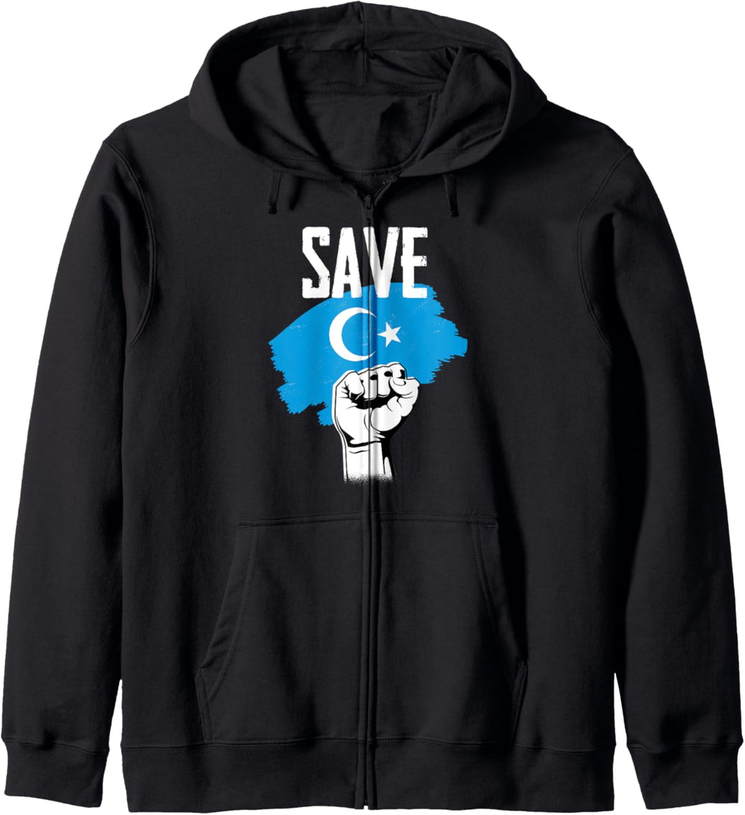 Save Uyghur - #saveuyghur movement Kapuzenjacke