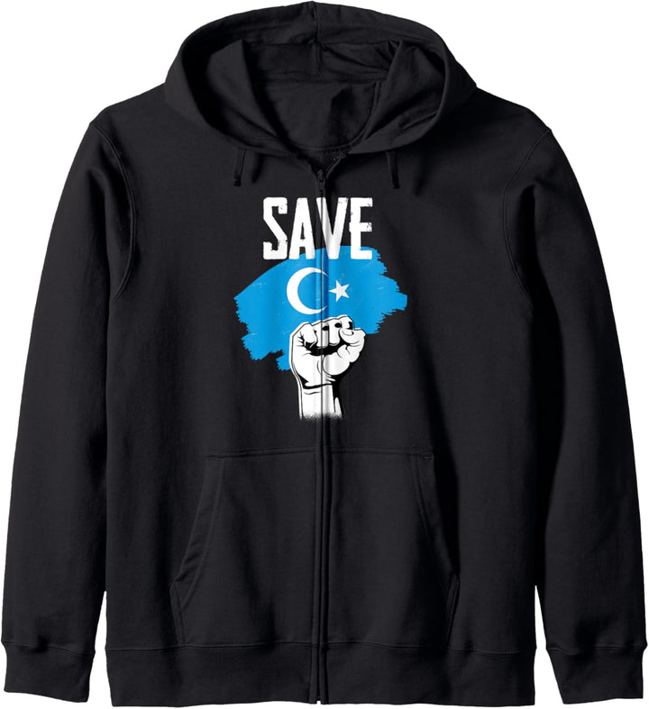 Save Uyghur - #saveuyghur movement Kapuzenjacke
