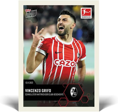 Topps Bundesliga Stickers 23/24 - Displaybox - 36 Päckchen pro Display Box (252 Sticker)