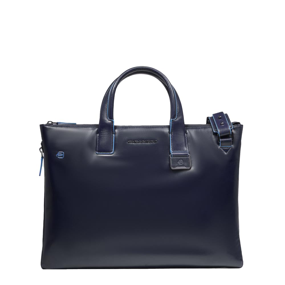 Piquadro Unisex-Erwachsene 15'' Schulranzen 52 Nacht Blau, 52 Nacht Blau