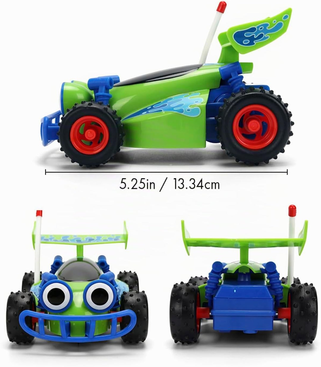 Jada Toys Disney Pixar RC Toy Story Turbo Buggy (14 cm) – ferngesteuertes Spielzeugauto aus Toy Stor