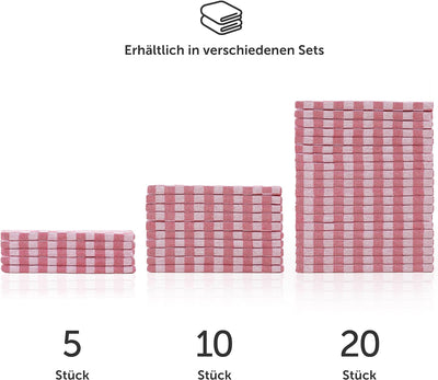 Blumtal 20er Set Premium Geschirrtücher - Hochwertige Geschirrhandtücher, 100% Baumwolle, Oeko-TEX®