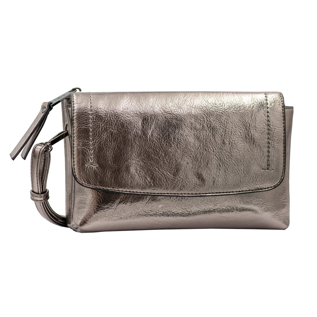Gabor Damen Elissa Umhängetasche Old Silver, Old Silver