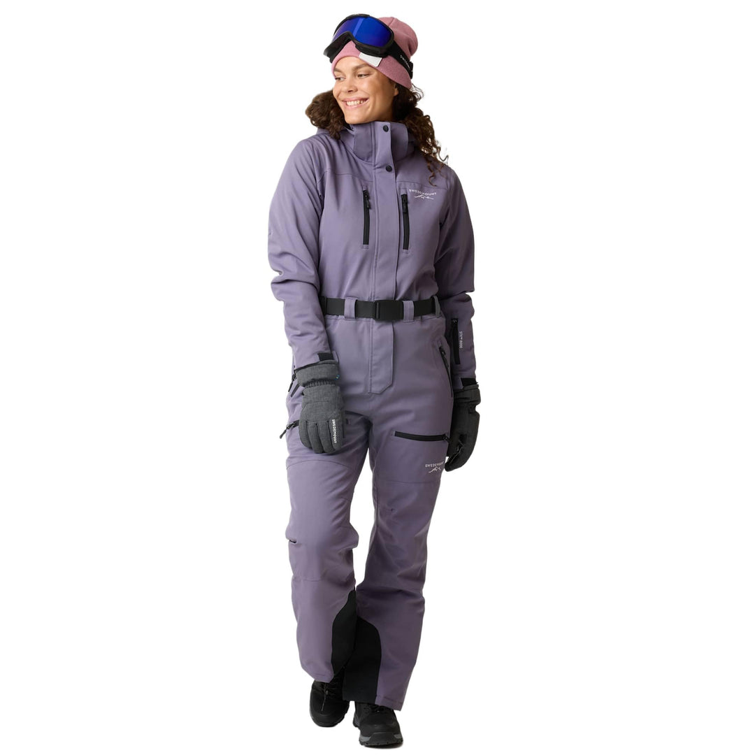 Swedemount Damen Cervinia Skisuit,Skioverall,wind- und wasserdichter Skianzug,Wassersäule 8.000mmAtm