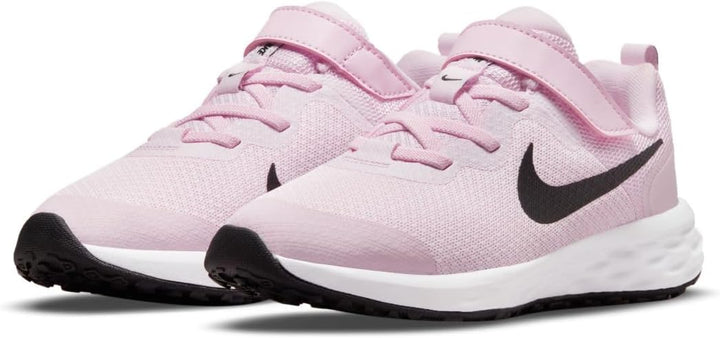 NIKE Revolution 6 (TDV) PINK Foam/Black 17 EU Pink Foam Black, 17 EU Pink Foam Black