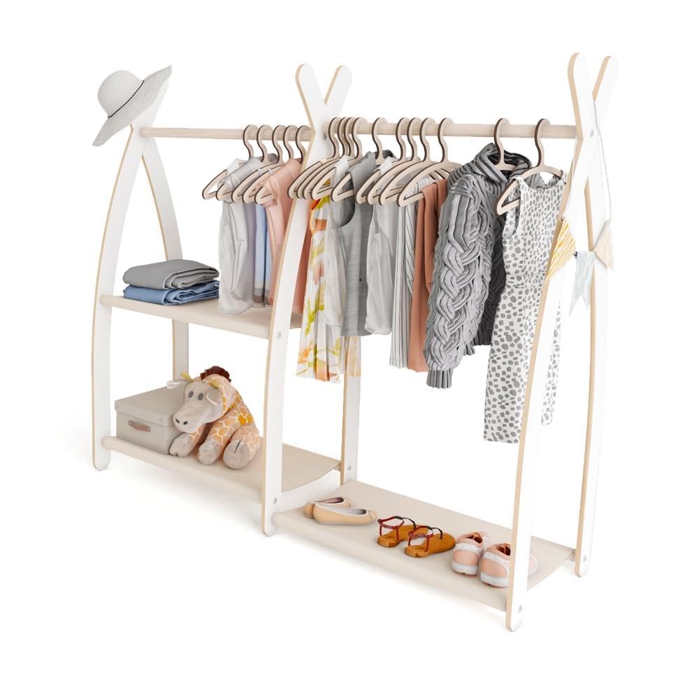 MAMOI Kleiderstange Baby Kinderzimmer, Kinderkleiderstange, Kindergarderobe | Kleiderstange Baby Kin