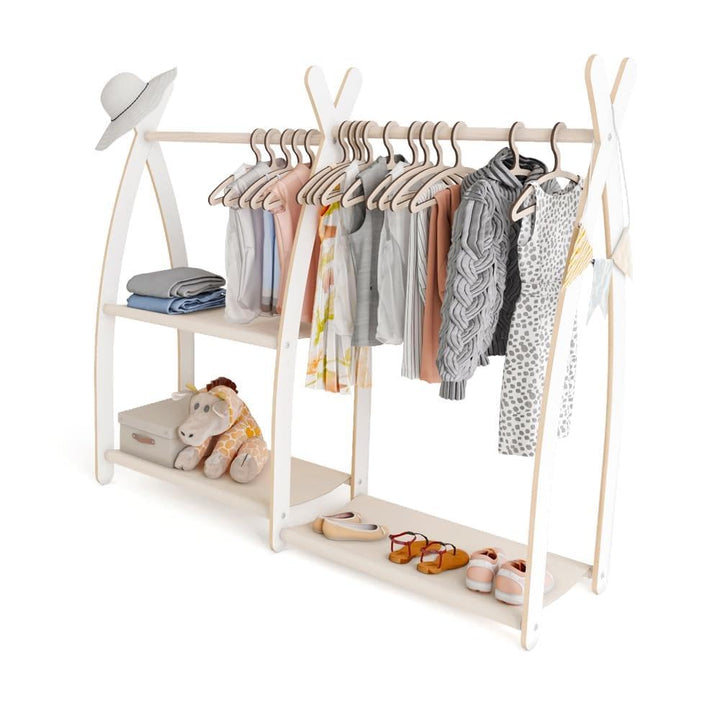 MAMOI Kleiderstange Baby Kinderzimmer, Kinderkleiderstange, Kindergarderobe | Kleiderstange Baby Kin