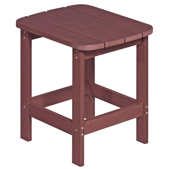 NEG Design Adirondack Tisch Marcy Beistelltisch täuschend echte Holzoptik, wetterfest, UV- und farbb