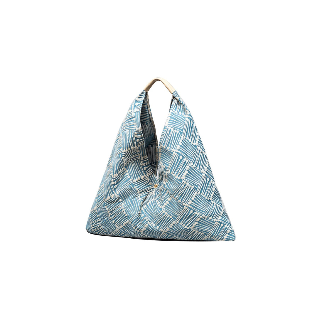 CORIOS Damen Handtasche Canvas Unterarmtasche Ethnischer Stil Schultertasche Böhmische Tote Beutel S