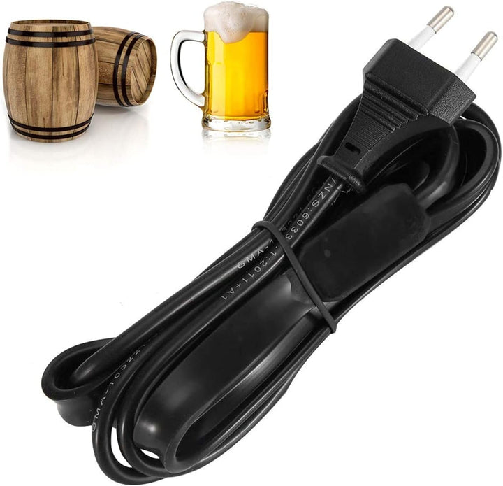 Homebrew Fermentation Heizband Pad, Kunststoff Fermenter Eimer EU Stecker 220V-250V, Brauen und Ferm