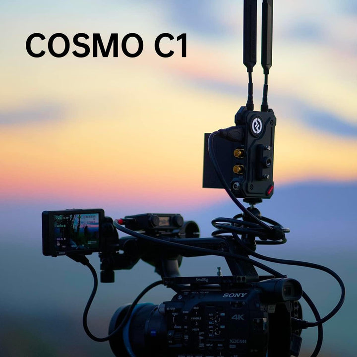 Hollyland Cosmo C1 Wireless HDMI/SDI-Videoübertragungssystem, 40ms Latenz, 300m Reichweite, 1080P 5G