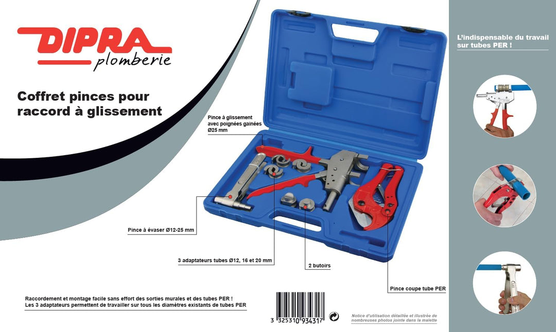 Dipra 93431 Koffer, mehrfarbig
