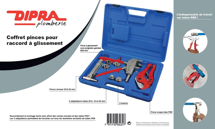 Dipra 93431 Koffer, mehrfarbig