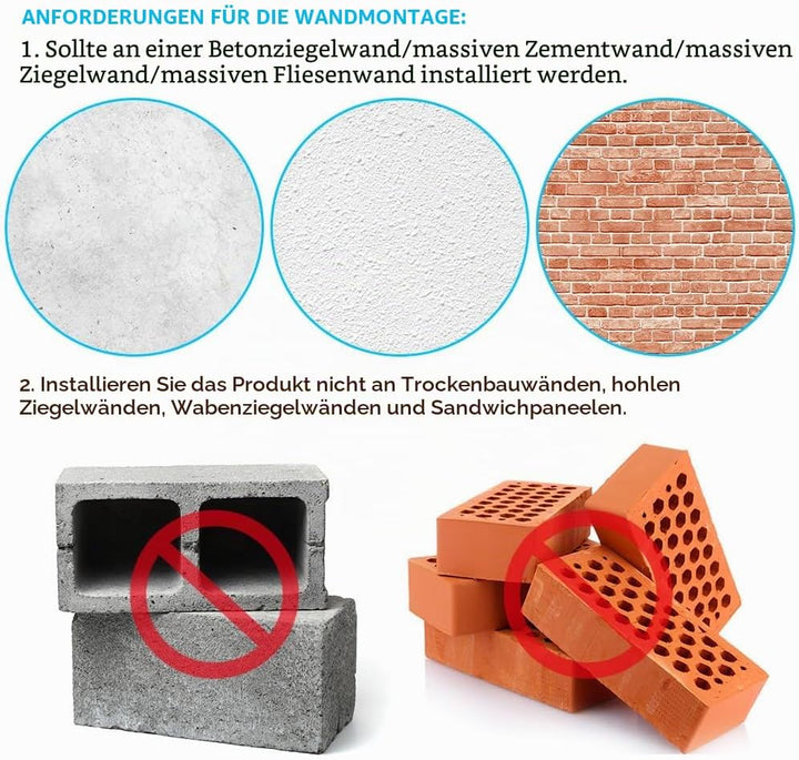 Klimmzugstange zur Wandmontage, Balkenhalterung, Balken und Sparren montierte Klimmzugstange für Zuh