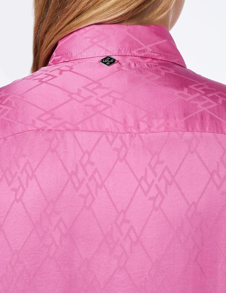 Replay Damen Bluse Langarm mit Kragen XS Fuxia 069, XS Fuxia 069