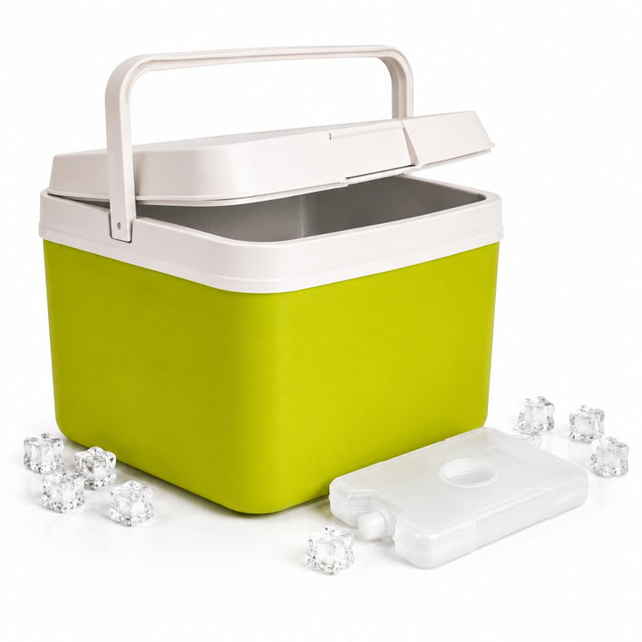Premium Kühlbox 15L mit mobilem Kühlakku & Kühlelement – Maximale Kühlleistung & Lange Frische - Küh