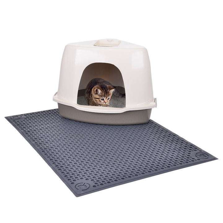 CanadianCat Company | XXL Auffangmatte 70 x 90 cm - Katzentoilettenvorleger -sauberlauf Zone der Vor