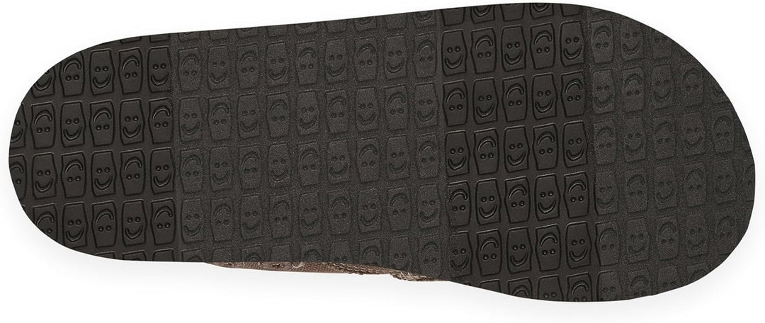 Sanuk Herren Vagabond Slipper 39.5 EU Braun, 39.5 EU Braun