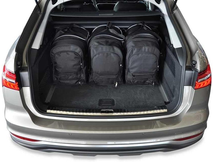 KJUST Dedizierte Kofferraumtaschen 5 stk kompatibel mit AUDI A6 AVANT C8 2018+