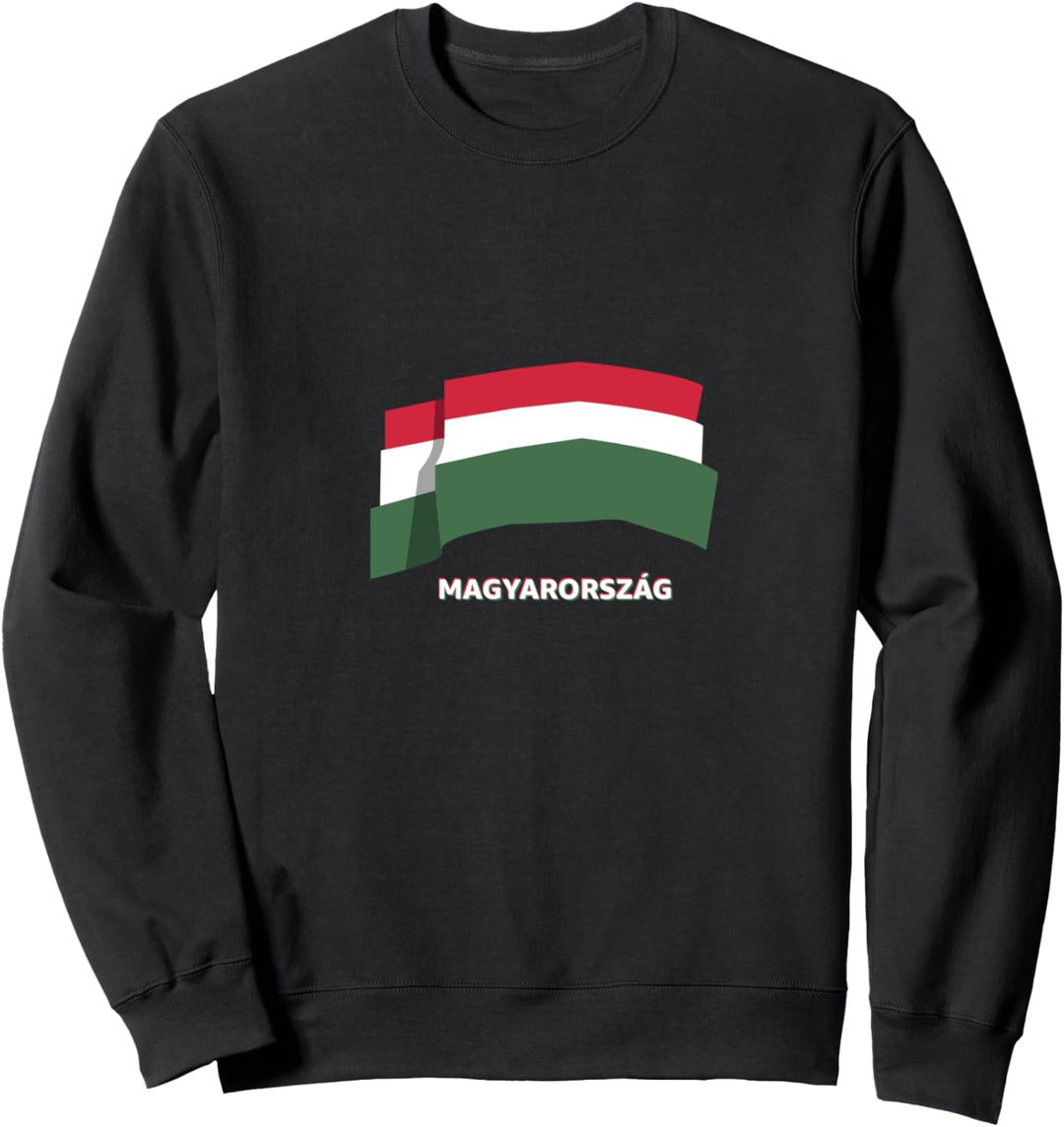 Flagge Ungarn Sweatshirt