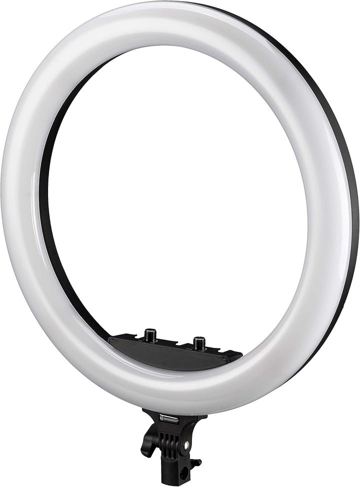 Bresser LED Ringleuchte 48W dimmbar für Smartphone Kamera Vlogger Beauty Influencer 4800 Lumen