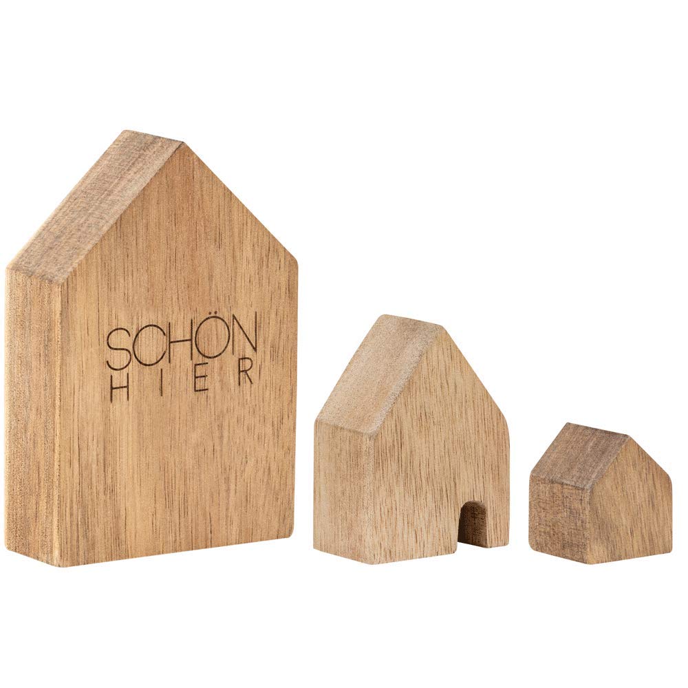 Holzhäuser Set - Schön Hier