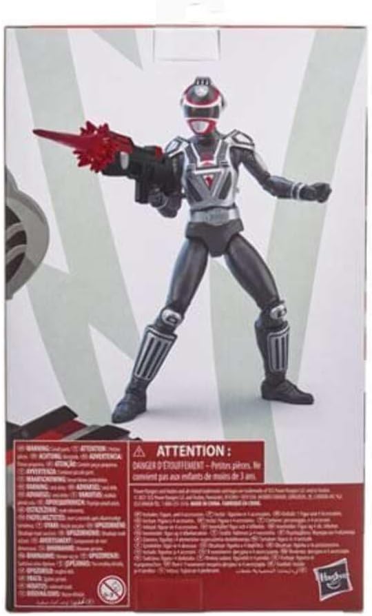 Power Rangers Lightning Collection S.P.D. A-Squad Roter Ranger Premium Action-Figur (15 cm) zum Samm