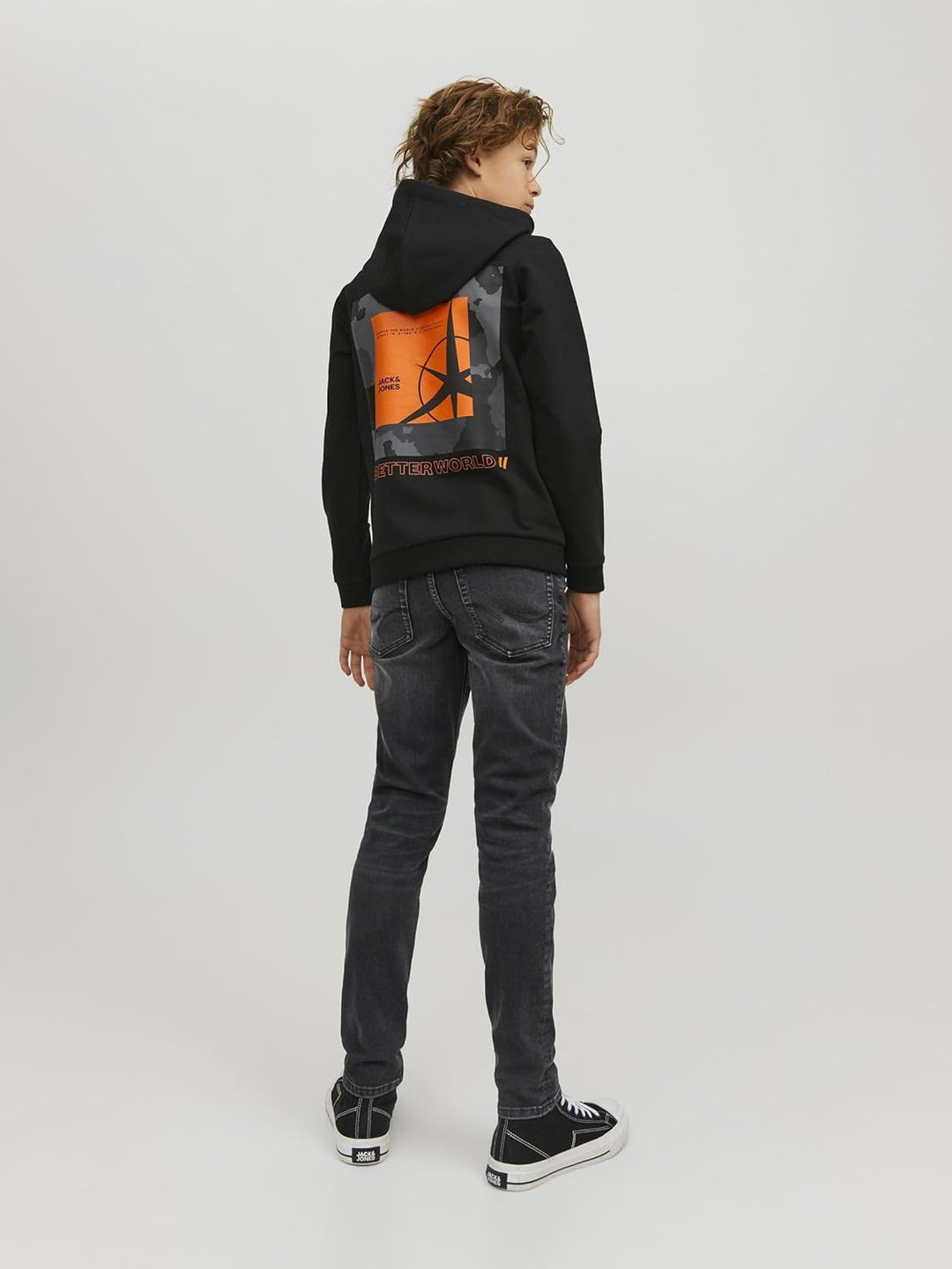 JACK & JONES Boy Slim Fit Jeans JJIGLENN JJORIGINAL MF 2350 JNR NOOS Slim Fit Jeans Für Jungs 146 Bl
