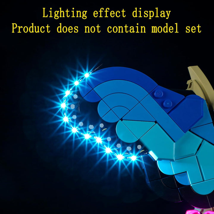 GEAMENT LED Licht-Set Kompatibel mit Lego Die Insektensammlung (Insect Collection) - Beleuchtungsset
