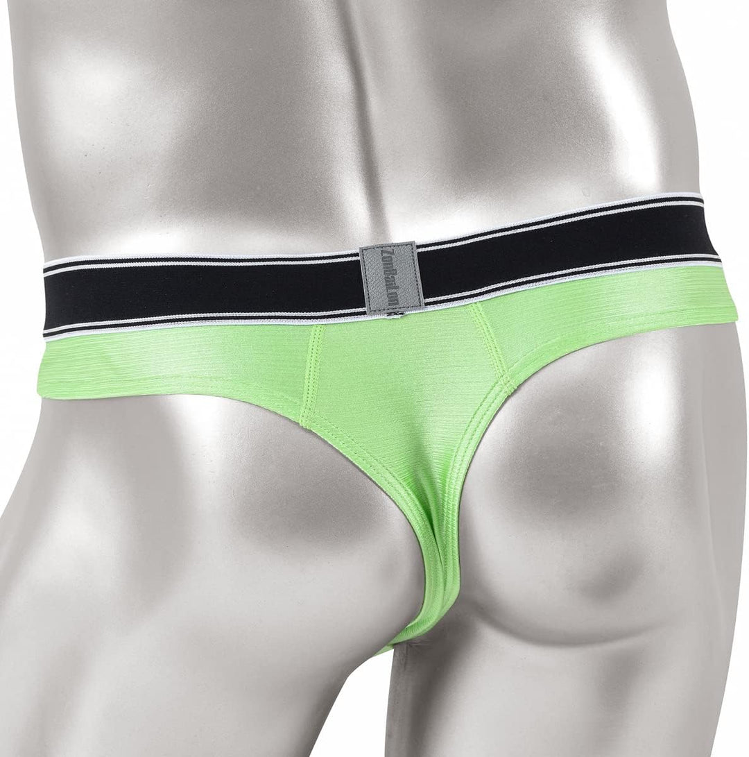 BIATWOWR Mens Herren String Tanga Thongs Underwear Stretch T-Back Bulge Enhancing Pouch Bikini Pouch