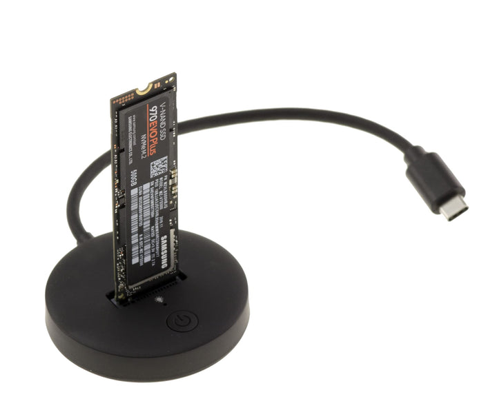 KALEA-INFORMATIQUE USB-Dock für SSD M2 Typ NVMe. 10GB Verbindung Typ USB3.2 Gen2 mit C-Stecker. UASP