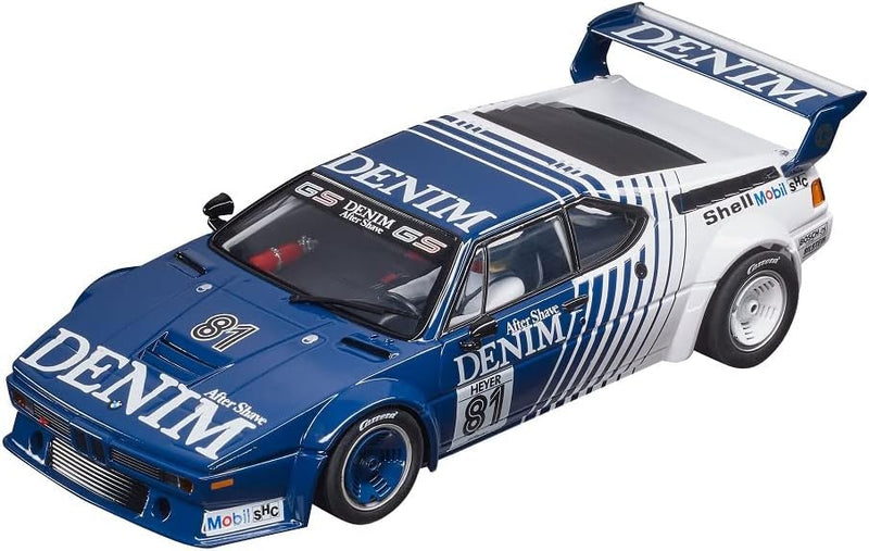 Carrera Digital 124 I BMW M1 Procar Denim No.81 1980 I Auto für Rennbahn | Rennbahnen und lizensiert