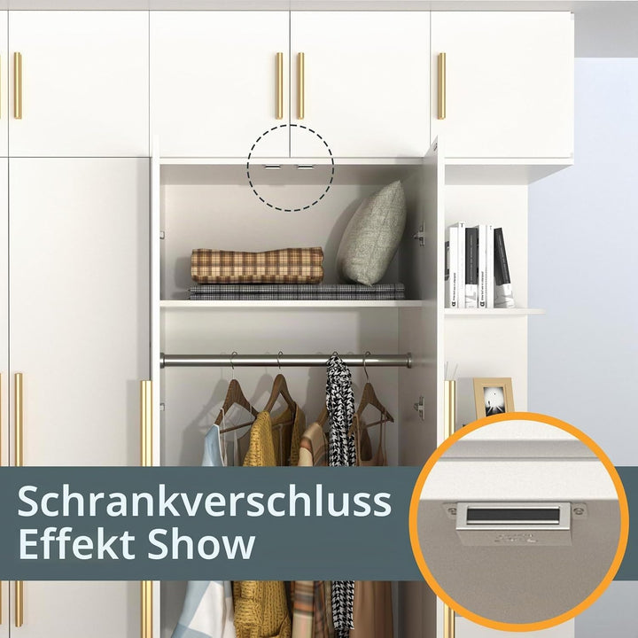 Türmagnete Stark Jiayi 8 Stück Tür magnete für Schranktüren 27kg Magnetschnäpper Edelstahl Türmagnet