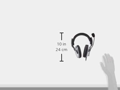 Koss Universal SB45 Over-Ear Gaming Headset Kopfhörer mit Mikrofon - Silber, SB45